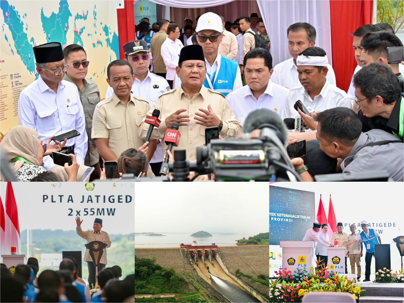 Presiden Prabowo Resmikan Proyek Strategis Ketenagalistrikan Terbesar di Dunia 1 IMG-20250121-WA0012