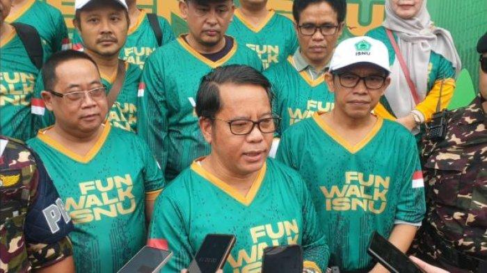 Jelang Pelaksanaan Mukernas dan Pelantikan Pengurus, PP ISNU Gelar Fun Walk di CFD Jakarta 1 jalan-sehat-ksjd